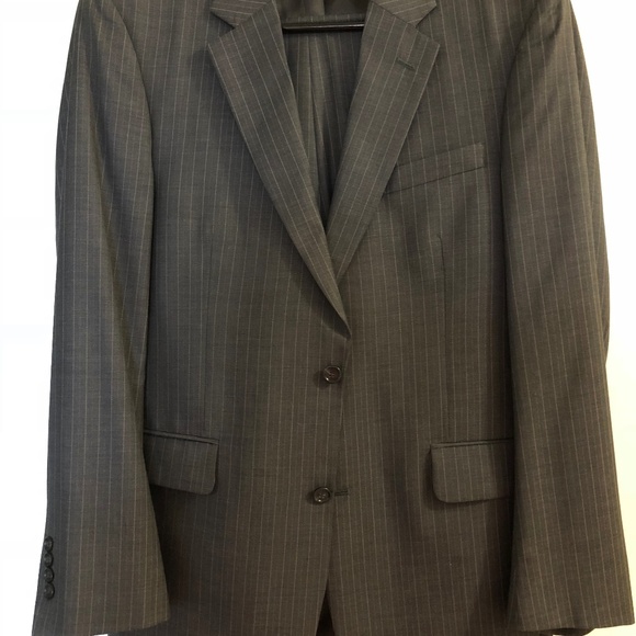 Light Grey Charcoal Men's Suit - Picture 6 of 6